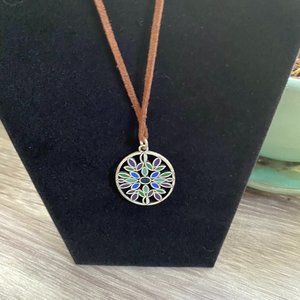 Boho Blue and Green Necklace